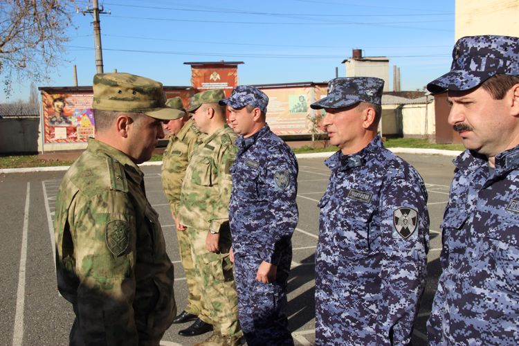 В Северной Осетии завершилась итоговая проверка территориального Управления Росгвардии