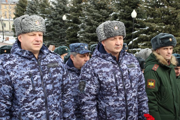 В столице Северной Осетии руководство территориального Управления Росгвардии приняло участие в торжественном мероприятии