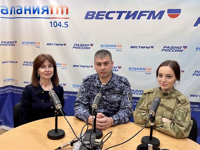 Очередной выпуск радиорубрики «В эфире Росгвардия» вышел в Северной Осетии