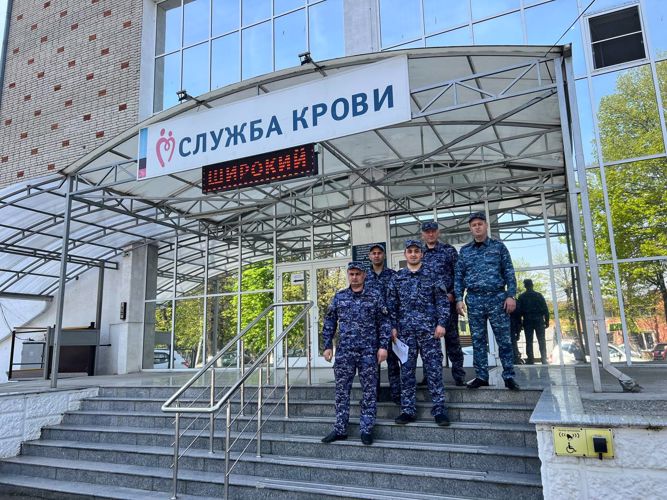 В СЕВЕРНОЙ ОСЕТИИ РОСГВАРДЕЙЦЫ ПРИНЯЛИ УЧАСТИЕ В РЕГИОНАЛЬНОЙ АКЦИИ КО ДНЮ ДОНОРА РОССИЙСКОЙ ФЕДЕРАЦИИ