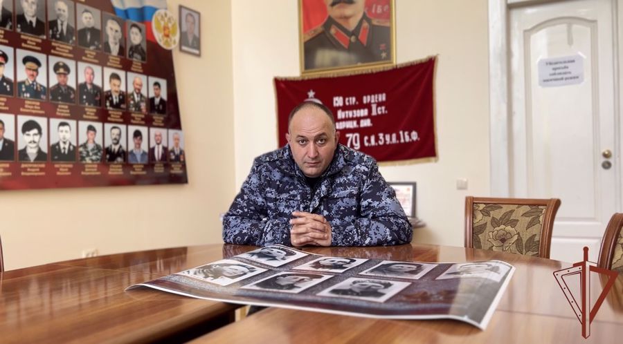 РОСГВАРДЕЕЦ ИЗ СЕВЕРНОЙ ОСЕТИИ ПРИСОЕДИНИЛСЯ КО ВСЕРОССИЙСКОЙ ОНЛАЙН-АКЦИИ «БЕССМЕРТНЫЙ ПОЛК» (ВИДЕО)