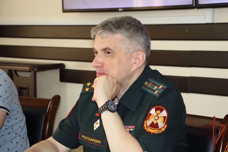 ПОМОЩНИК НАЧАЛЬНИКА УПРАВЛЕНИЯ ПО ВСМИ - НАЧАЛЬНИК ПРЕСС-СЛУЖБЫ ТЕРРИТОРИАЛЬНОГО УПРАВЛЕНИЯ РОСГВАРДИИ КАПИТАН ПОЛИЦИИ АЛАН БАЙЦАЕВ ПРИНЯЛ УЧАСТИЕ В УЧЕБНО-МЕТОДИЧЕСКИХ СБОРАХ
