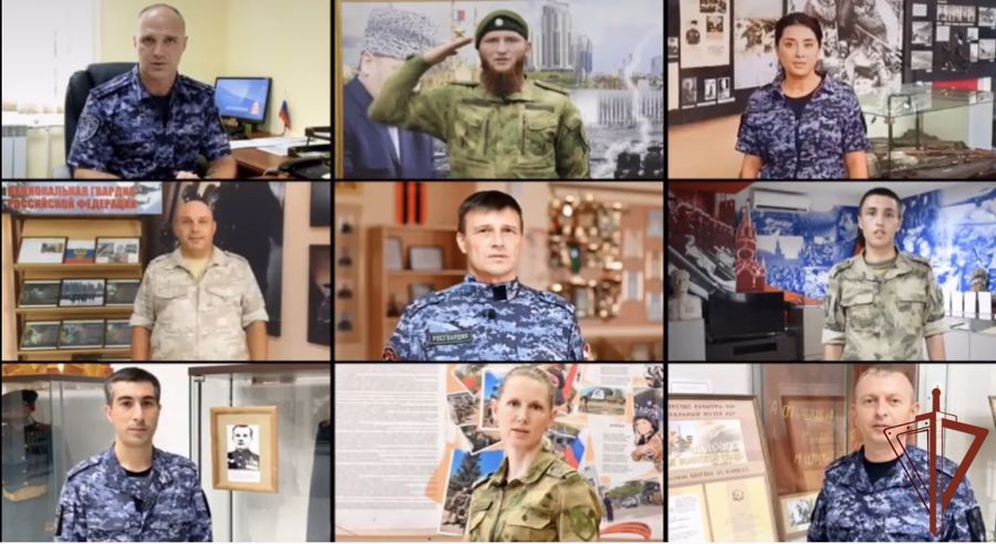 РОСГВАРДЕЙЦЫ НА СЕВЕРНОМ КАВКАЗЕ ПРИСОЕДИНИЛИСЬ К ВСЕРОССИЙСКОЙ АКЦИИ "ИЗ ВЕКА В ВЕК. КОДЕКС ЧЕСТИ РУССКОГО ОФИЦЕРА"