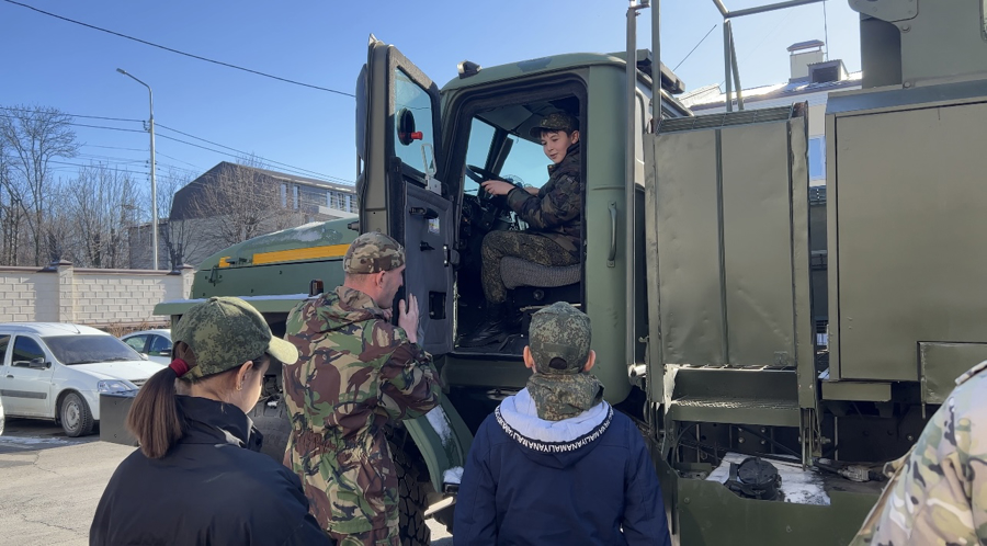 АКЦИЯ «ИСПОЛНИ МЕЧТУ С РОСГВАРДИЕЙ» ПРОШЛА В СЕВЕРНОЙ ОСЕТИИ