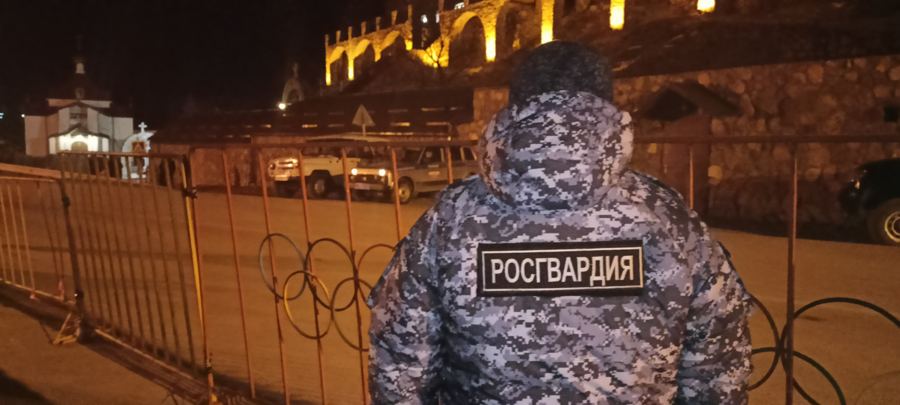 В СЕВЕРНОЙ ОСЕТИИ ПРИ УЧАСТИИ РОСГВАРДИИ ОБЕСПЕЧЕН ПРАВОПОРЯДОК ВО ВРЕМЯ ПРАЗДНОВАНИЯ КРЕЩЕНИЯ ГОСПОДНЯ