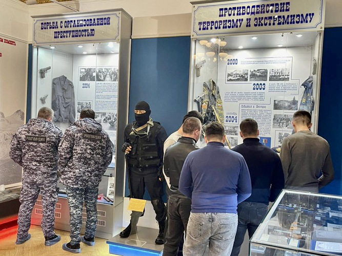 В СЕВЕРНОЙ ОСЕТИИ РОСГВАРДЕЙЦЫ ПРОВЕЛИ ТЕМАТИЧЕСКИЕ ЗАНЯТИЯ К ГОДОВЩИНЕ ПОБЕДЫ В СТАЛИНГРАДСКОЙ БИТВЕ