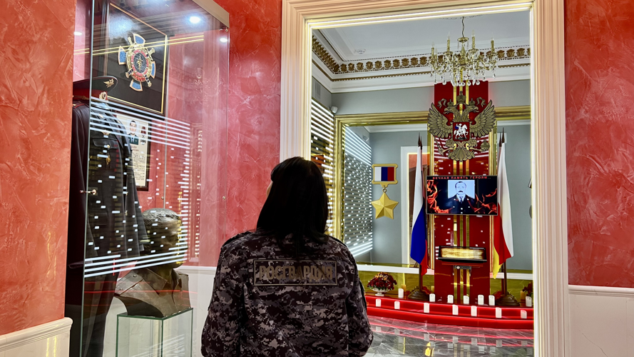 РОСГВАРДЕЙЦЫ ПОСЕТИЛИ МУЗЕЙ МВД ПО РЕСПУБЛИКЕ СЕВЕРНАЯ ОСЕТИЯ-АЛАНИЯ