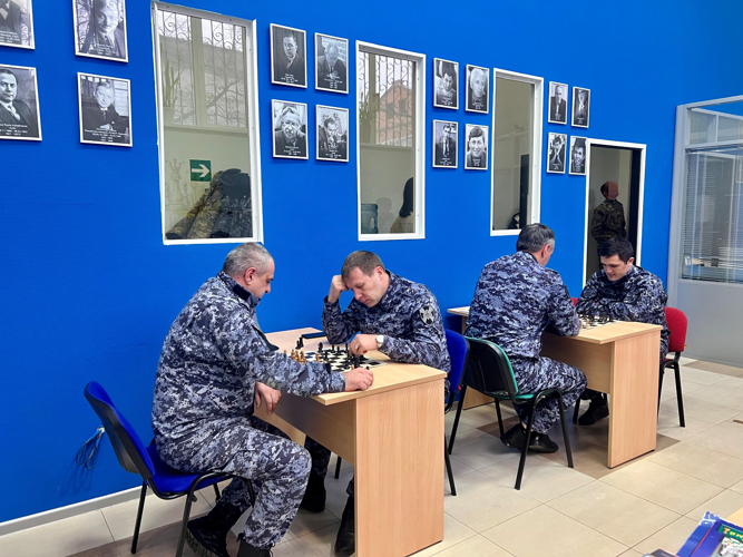 ЛУЧШИЕ ШАХМАТИСТЫ СРЕДИ РОСГВАРДЕЙЦЕВ ОПРЕДЕЛЕНЫ В СЕВЕРНОЙ ОСЕТИИ