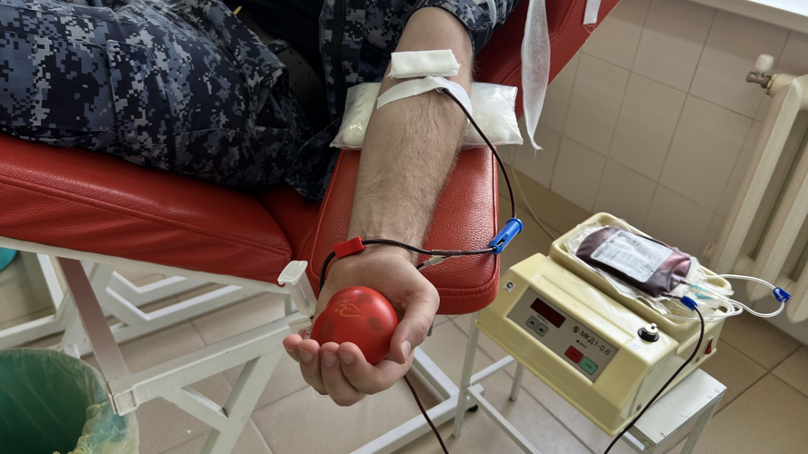 В ПРЕДДВЕРИИ НАЦИОНАЛЬНОГО ДНЯ ДОНОРА РОССИИ РОСГВАРДЕЙЦЫ В СЕВЕРНОЙ ОСЕТИИ ПРИСОЕДИНИЛИСЬ К АКЦИИ «ДОНОР – ЭТО ЗВУЧИТ ГОРДО»