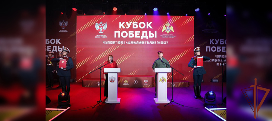 РОСГВАРДЕЕЦ ИЗ СЕВЕРНОЙ ОСЕТИИ СТАЛ СЕРЕБРЯНЫМ ПРИЗЕРОМ ВЕДОМСТВЕННОГО ЧЕМПИОНАТА ПО БОКСУ