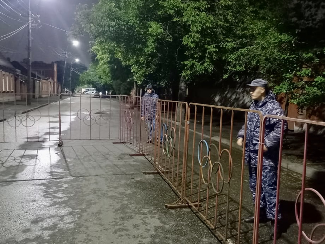 РОСГВАРДЕЙЦЫ ОБЕСПЕЧИЛИ ПРАВОПОРЯДОК В ПЕРИОД ПРАЗДНОВАНИЯ ПАСХИ В СЕВЕРНОЙ ОСЕТИИ