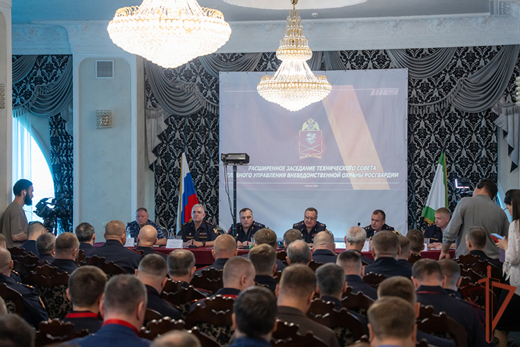 РАСШИРЕННОЕ ЗАСЕДАНИЕ ТЕХНИЧЕСКОГО СОВЕТА ГУВО РОСГВАРДИИ СОСТОЯЛОСЬ В РЕСПУБЛИКЕ ИНГУШЕТИЯ