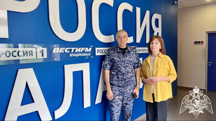 «В ЭФИРЕ РОСГВАРДИЯ»: ОФИЦЕР ВЕДОМСТВА РАССКАЗАЛ ОБ ОХРАНЕ ПРАВОПОРЯДКА В РЕГИОНЕ