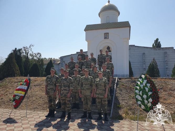 МЕРОПРИЯТИЯ КО ДНЮ СОЛИДАРНОСТИ В БОРЬБЕ С ТЕРРОРИЗМОМ ПРОШЛИ В ВЛАДИКАВКАЗСКОМ СОЕДИНЕНИИ РОСГВАРДИИ