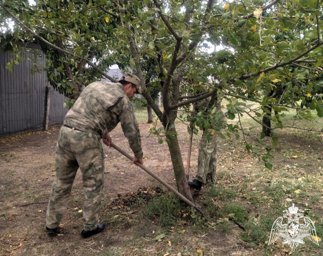 ВОЕННОСЛУЖАЩИЕ ВЛАДИКАВКАЗСКОГО СОЕДИНЕНИЯ РОСГВАРДИИ ПРИНЯЛИ УЧАСТИЕ ВО ВСЕРОССИЙСКОМ СУББОТНИКЕ