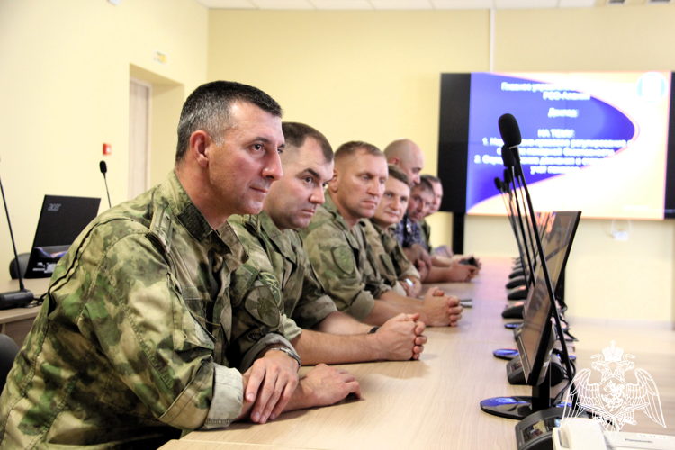 ЗАВЕРШИЛСЯ УЧЕБНО-МЕТОДИЧЕСКИЙ СБОР НАЧАЛЬНИКОВ ИНСПЕКЦИЙ ПОЖАРНОЙ БЕЗОПАСНОСТИ СЕВЕРО-КАВКАЗСКОГО ОКРУГА РОСГВАРДИИ