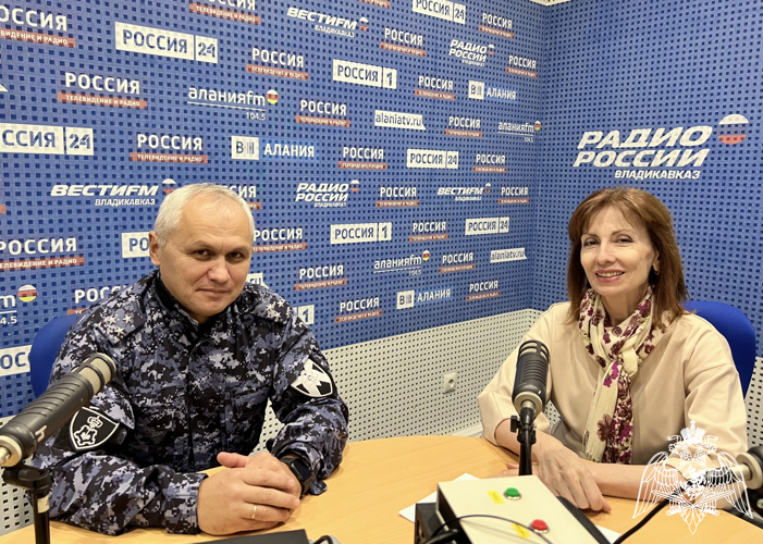 «ПРЯМАЯ ЛИНИЯ» РУКОВОДИТЕЛЯ РЕГИОНАЛЬНОЙ ВНЕВЕДОМСТВЕННОЙ ОХРАНЫ РОСГВАРДИИ ПРОВЕДЕНА В СЕВЕРНОЙ ОСЕТИИ
