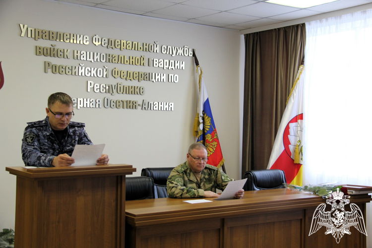 ТОРЖЕСТВЕННОЕ МЕРОПРИЯТИЕ, ПОСВЯЩЕННОЕ ДНЮ РЕЖИМНО-СЕКРЕТНЫХ ПОДРАЗДЕЛЕНИЙ РОСГВАРДИИ, СОСТОЯЛОСЬ В СЕВЕРНОЙ ОСЕТИИ