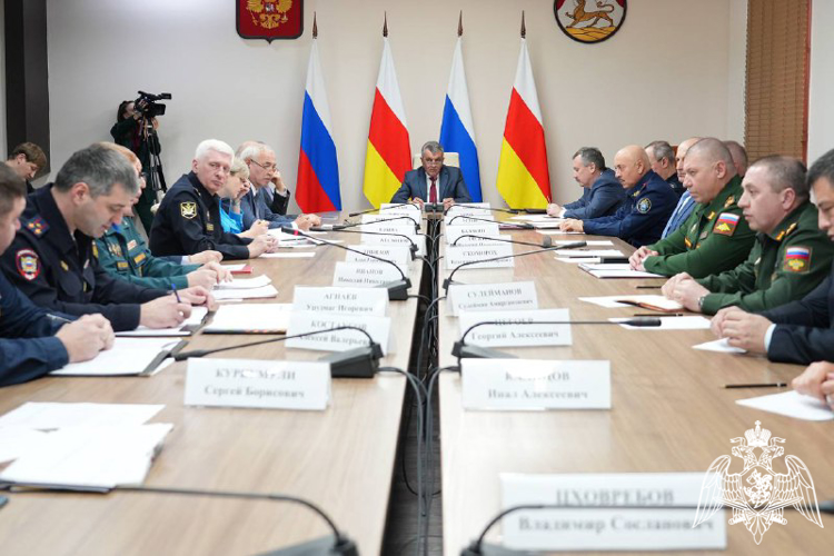 НАЧАЛЬНИК УПРАВЛЕНИЯ РОСГВАРДИИ ПО РЕСПУБЛИКЕ СЕВЕРНАЯ ОСЕТИЯ-АЛАНИЯ ПРИНЯЛ УЧАСТИЕ В КООРДИНАЦИОННОМ СОВЕЩАНИИ ПО ОБЕСПЕЧЕНИЮ ПРАВОПОРЯДКА В РЕГИОНЕ