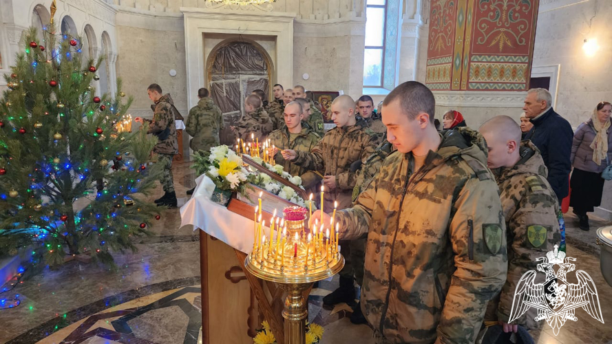 ВО ВЛАДИКАВКАЗЕ РОСГВАРДЕЙЦЫ ПРИНЯЛИ УЧАСТИЕ В МЕРОПРИЯТИЯХ ПО СЛУЧАЮ КРЕЩЕНИЯ ГОСПОДНЯ