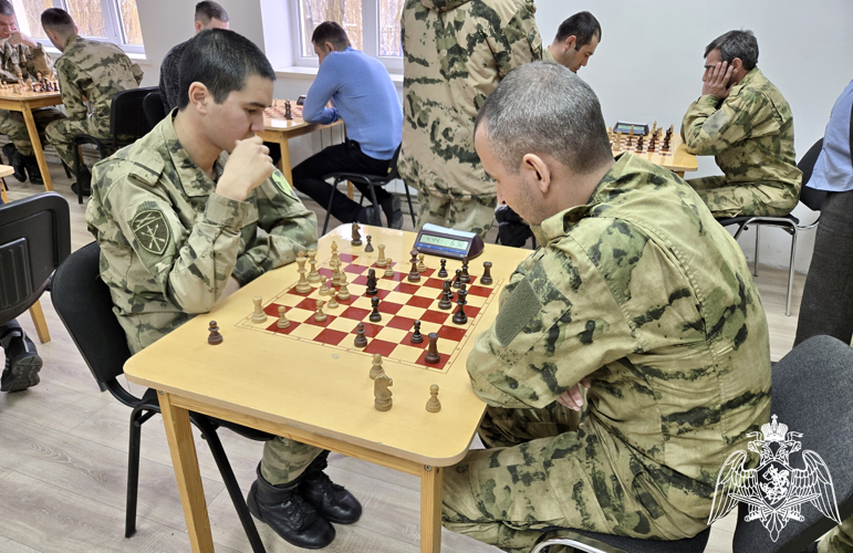 ЛУЧШИЕ ШАХМАТИСТЫ СРЕДИ РОСГВАРДЕЙЦЕВ ОПРЕДЕЛЕНЫ В СЕВЕРНОЙ ОСЕТИИ