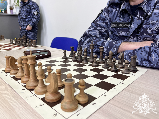 ЛУЧШИЕ ШАХМАТИСТЫ СРЕДИ РОСГВАРДЕЙЦЕВ ОПРЕДЕЛЕНЫ В СЕВЕРНОЙ ОСЕТИИ