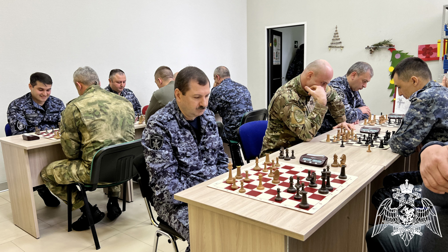 ЛУЧШИЕ ШАХМАТИСТЫ СРЕДИ РОСГВАРДЕЙЦЕВ ОПРЕДЕЛЕНЫ В СЕВЕРНОЙ ОСЕТИИ