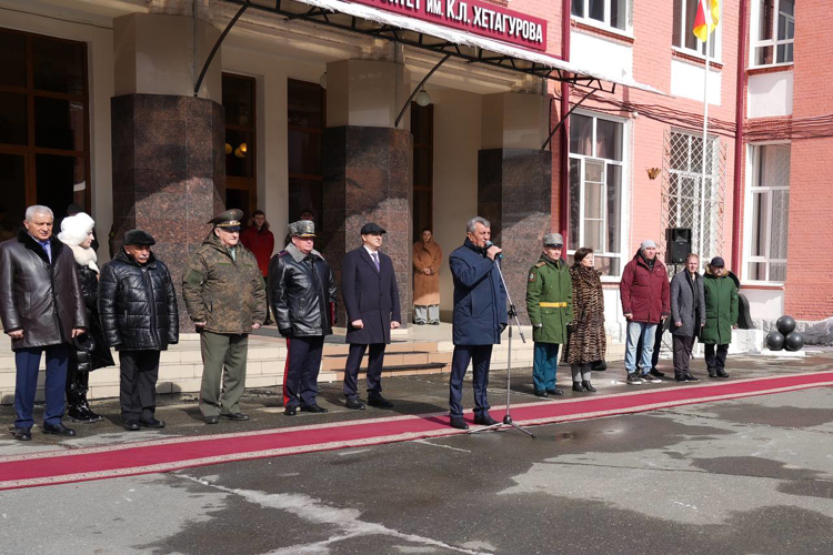 ГЕНЕРАЛ-МАЙОР ПОЛИЦИИ ВАЛЕРИЙ ГОЛОТА ПРИНЯЛ УЧАСТИЕ В ТОРЖЕСТВЕННОМ МЕРОПРИЯТИИ В РАМКАХ ДНЯ ЗАЩИТНИКА ОТЕЧЕСТВА