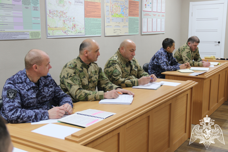 В УПРАВЛЕНИИ РОСГВАРДИИ ПО РЕСПУБЛИКЕ СЕВЕРНАЯ ОСЕТИЯ-АЛАНИЯ ПРОШЛО МЕЖВЕДОМСТВЕННОЕ СОВЕЩАНИЕ