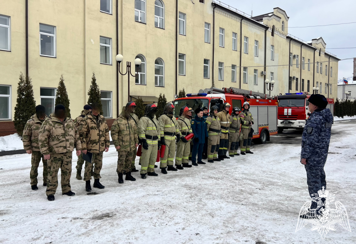 РОСГВАРДИЯ И МЧС ПРОВЕЛИ СОВМЕСТНОЕ ЗАНЯТИЕ В СЕВЕРНОЙ ОСЕТИИ