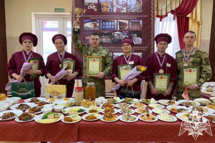 ВО ВЛАДИКАВКАЗСКОМ СОЕДИНЕНИИ РОСГВАРДИИ ПРОШЕЛ КОНКУРС СПЕЦИАЛИСТОВ ПРОДОВОЛЬСТВЕННОЙ СЛУЖБЫ СЕВЕРО-КАВКАЗКОГО ОКРУГА РОСГВАРДИИ