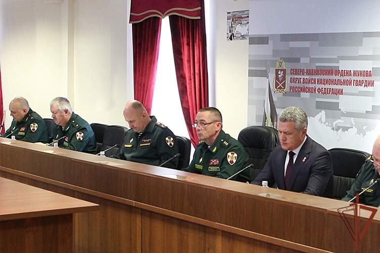 В Пятигорске состоялось заседание Оперативного штаба Северо-Кавказского округа Росгвардии