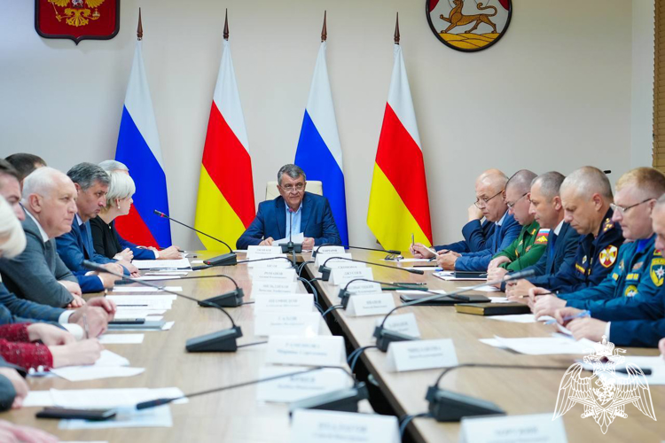 ПРЕДСТАВИТЕЛЬ УПРАВЛЕНИЯ РОСГВАРДИИ ПО РЕСПУБЛИКЕ СЕВЕРНАЯ ОСЕТИЯ-АЛАНИЯ  ПРИНЯЛ УЧАСТИЕ В ЗАСЕДАНИИ  ОРГАНИЗАЦИОННОГО КОМИТЕТА «ПОБЕДА»