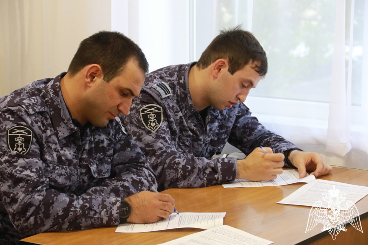 В Северной Осетии состоялся окружной конкурс профессионального мастерства среди сотрудников вневедомственной охраны Росгвардии