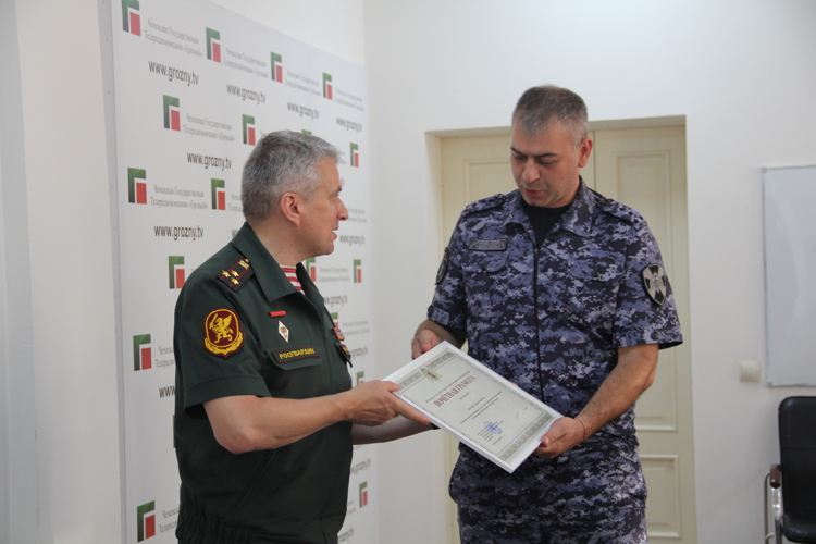 В Грозном прошел учебно-методический сбор начальников пресс-служб Северо-Кавказского округа Росгвардии