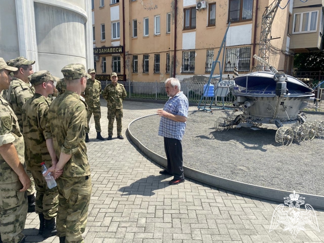 РОСГВАРДЕЙЦЫ СЕВЕРНОЙ ОСЕТИИ ПРИСОЕДИНИЛИСЬ КО ВСЕРОССИЙСКОЙ АКЦИИ «МУЗЕЙНАЯ НЕДЕЛЯ»