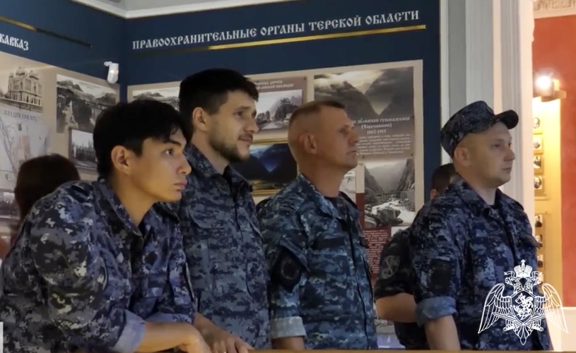 РОСГВАРДЕЙЦЫ СЕВЕРНОЙ ОСЕТИИ ПРИСОЕДИНИЛИСЬ КО ВСЕРОССИЙСКОЙ АКЦИИ «МУЗЕЙНАЯ НЕДЕЛЯ»