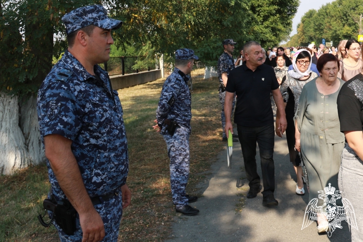 Росгвардия обеспечила правопорядок во время трёхдневной Вахты памяти  в Беслане