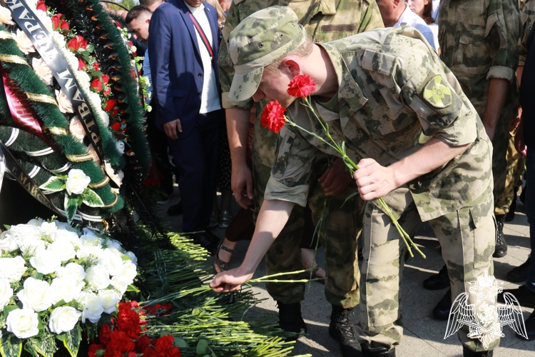  В Северной Осетии росгвардейцы приняли участие в трехдневной вахте памяти