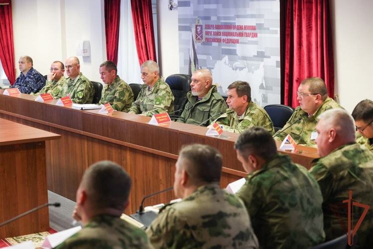Директор Росгвардии Герой России генерал армии Виктор Золотов дал старт межведомственному командно-штабному учению 
