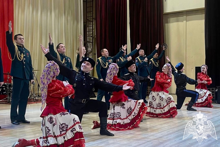 КОНЦЕРТ АНСАМБЛЯ ПЕСНИ И ПЛЯСКИ СЕВЕРО-КАВКАЗСКОГО ОКРУГА РОСГВАРДИИ СОСТОЯЛСЯ ВО ВЛАДИКАВКАЗЕ