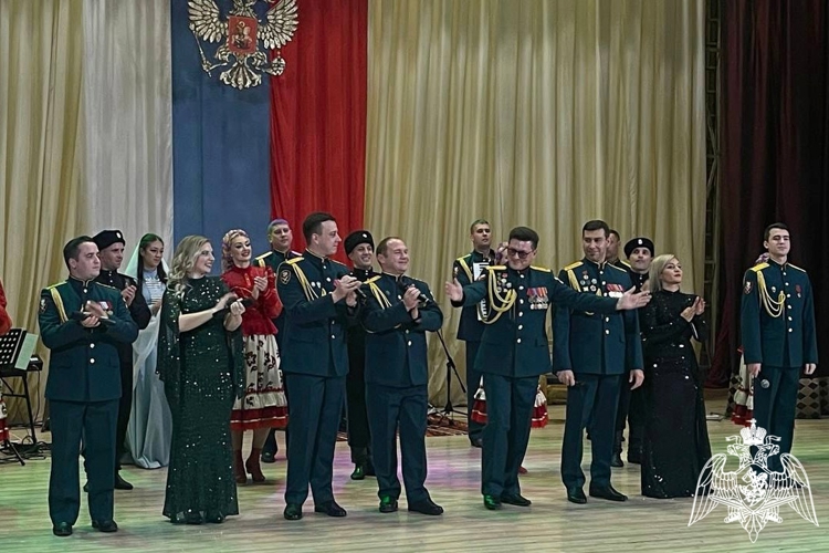 КОНЦЕРТ АНСАМБЛЯ ПЕСНИ И ПЛЯСКИ СЕВЕРО-КАВКАЗСКОГО ОКРУГА РОСГВАРДИИ СОСТОЯЛСЯ ВО ВЛАДИКАВКАЗЕ
