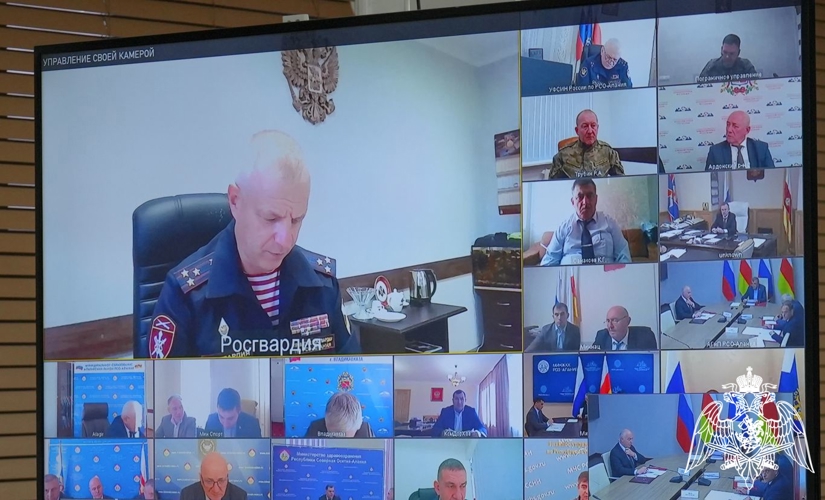 ПРЕДСТАВИТЕЛИ РОСГВАРДИИ ПРИНЯЛИ УЧАСТИЕ В ЗАСЕДАНИИ АНТИТЕРРОРИСТИЧЕСКОЙ КОМИССИИ И ОПЕРАТИВНОГО ШТАБА РЕСПУБЛИКИ СЕВЕРНАЯ ОСЕТИЯ-АЛАНИЯ