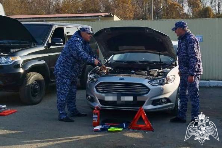 В СЕВЕРНОЙ ОСЕТИИ РОСГВАРДИЯ ПЕРЕВЕЛА ВООРУЖЕНИЕ И ТЕХНИКУ НА ЗИМНИЙ ПЕРИОД ЭКСПЛУАТАЦИИ