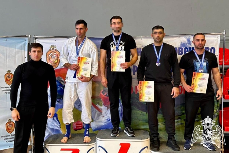 РОСГВАРДЕЙЦЫ СЕВЕРНОЙ ОСЕТИИ СТАЛИ ПОБЕДИТЕЛЯМИ РЕСПУБЛИКАНСКОГО ЧЕМПИОНАТА ПО РУКОПАШНОМУ БОЮ