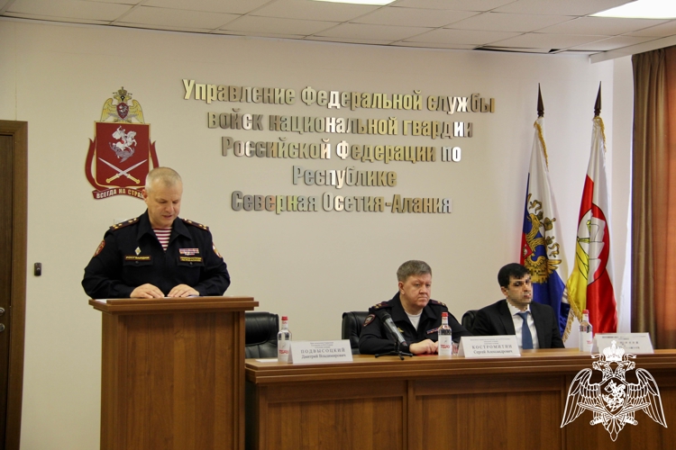 В УПРАВЛЕНИИ РОСГВАРДИИ ПО РЕСПУБЛИКЕ СЕВЕРНАЯ ОСЕТИЯ-АЛАНИЯ ПОДВЕДЕНЫ ИТОГИ СЛУЖЕБНО-БОЕВОЙ ДЕЯТЕЛЬНОСТИ ЗА 2025 ГОД