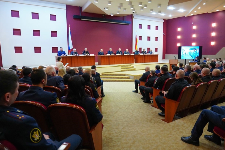 НАЧАЛЬНИК УПРАВЛЕНИЯ РОСГВАРДИИ ПО РЕСПУБЛИКЕ СЕВЕРНАЯ ОСЕТИЯ-АЛАНИЯ ПРИНЯЛ УЧАСТИЕ ЗАСЕДАНИИ КОЛЛЕГИИ РЕГИОНАЛЬНОГО УФСИН