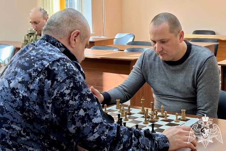 В СЕВЕРНОЙ ОСЕТИИ ПРОШЕЛ ЧЕМПИОНАТ ПО ШАХМАТАМ СРЕДИ РОСГВАРДЕЙЦЕВ