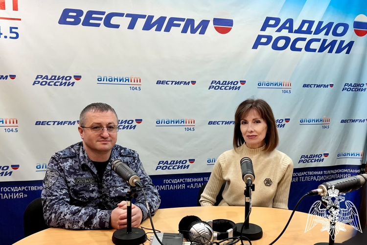 В Северной Осетии вышла радиорубрика «В эфире Росгвардия»