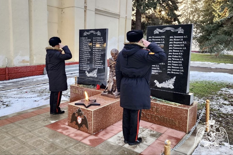 АКЦИЯ «ДНИ РОСГВАРДИИ» ПРОДОЛЖАЕТСЯ ВО ВЛАДИКАВКАЗСКОМ СОЕДИНЕНИИ РОСГВАРДИИ